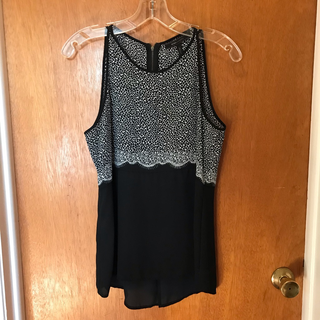 Bcbg Split Back Tank